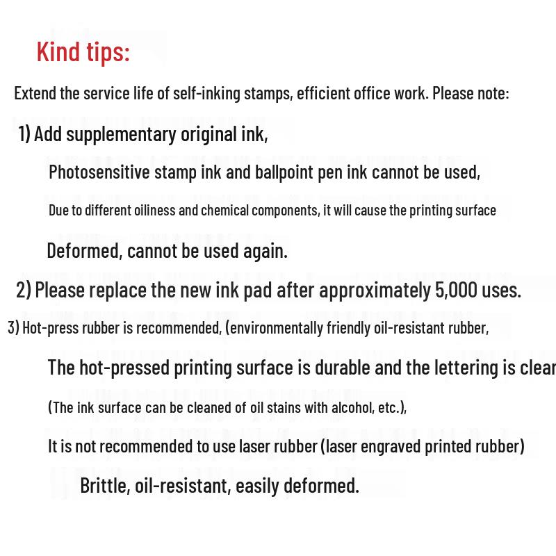 Zhuoda Self-Inking Stamp: 30x30mm, 40x40mm, Art, Signature, Quality Inspection, Finance Use