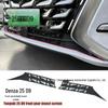 Denza D9 Windshield Insect Net: Black Carbon Fiber Car Exterior Decorative Parts for 25 Models