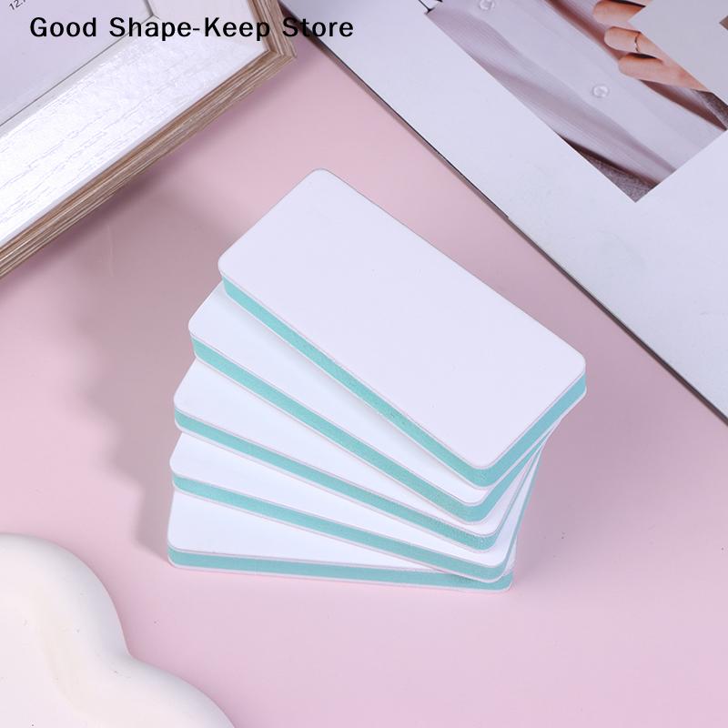 5Pcs Double Sided Multifunctional Reusable Hand Sander Blocks For Sanding Sponge 600# & 3000 #Grit Watch Strap Nail Polishing