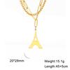 Cazador New France Paris Eiffel Tower Gold Color Pendant Necklaces for Women Stainless Steel Chain on the Neck Jewelry Wholesale