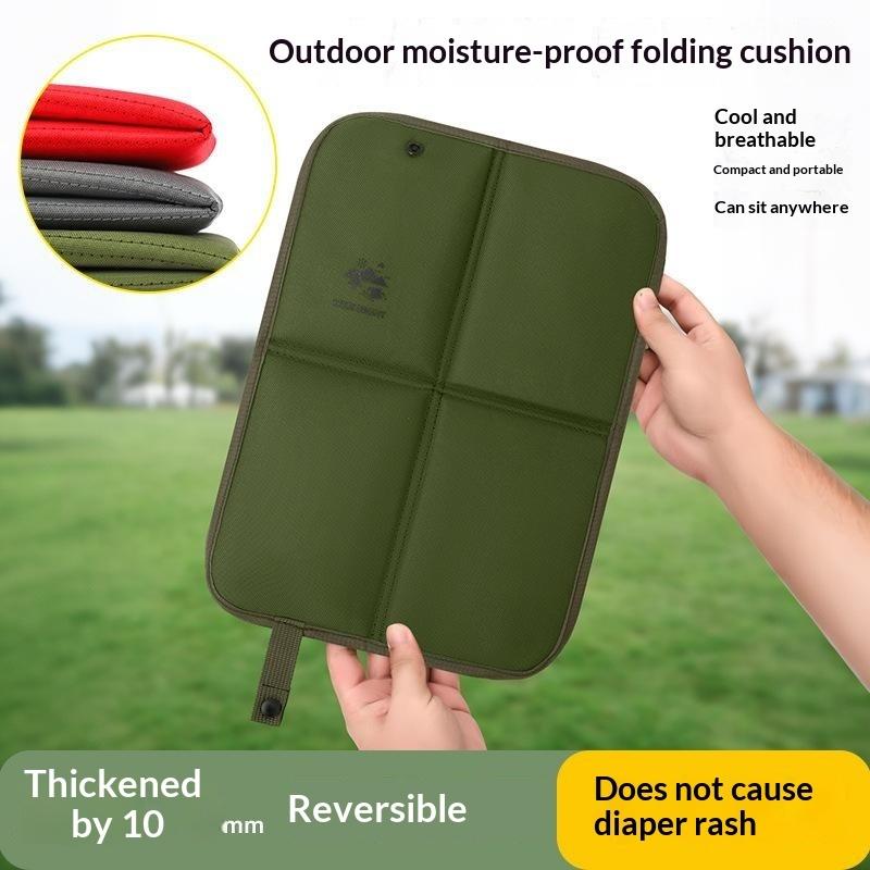 1Pc Outdoor Camping Foldable Seat Cushion Lightweight Moisture-Proof Mat Sitting Pad For Hiking Picnic Travel Music Festivals