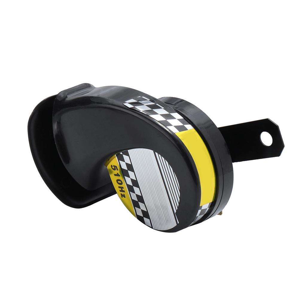 Universal Car Motorcycle Motorbike Truck Boat 130DB Electric Loud Snail Air Horn Siren Waterproof 12V Black