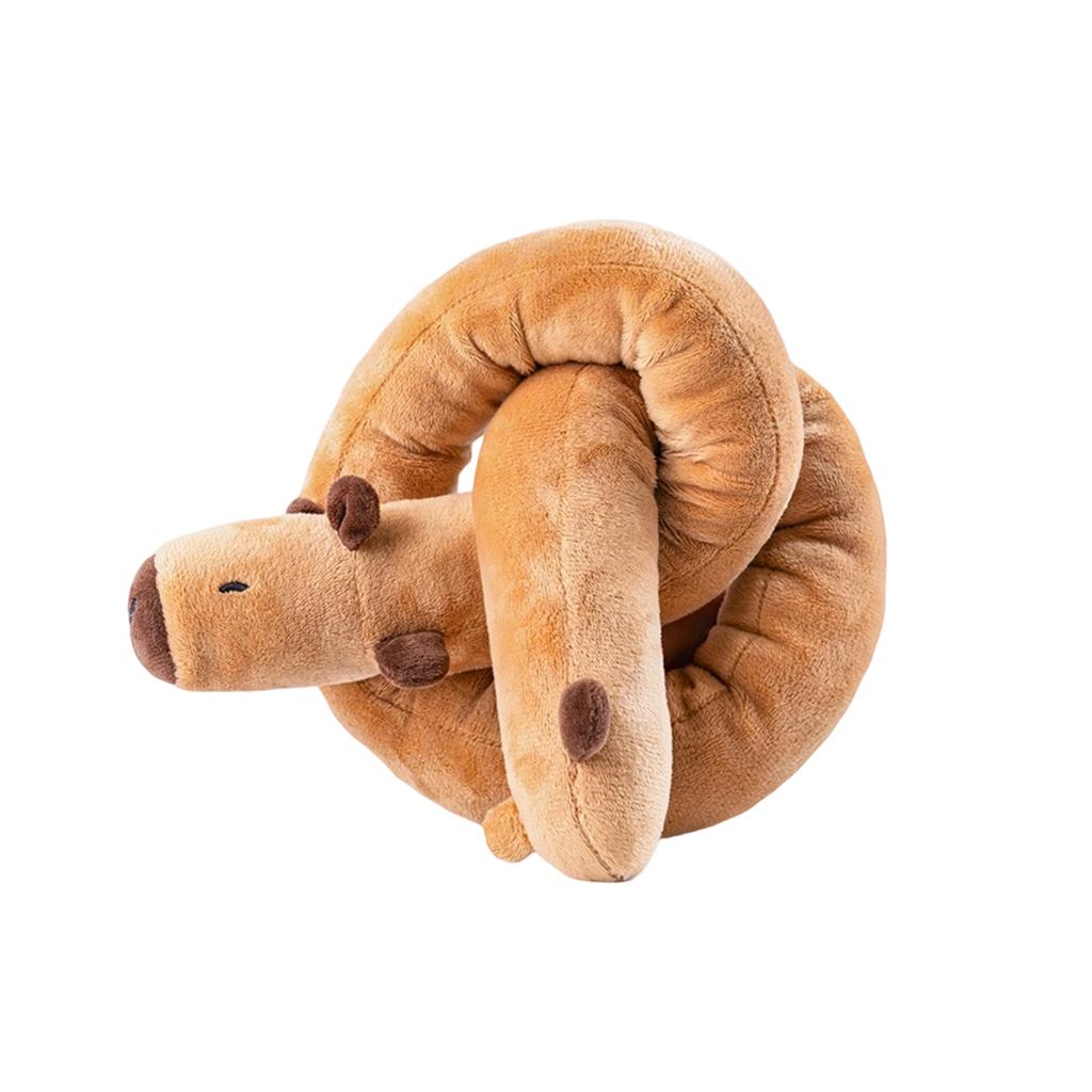 Squeaky Dog Toy For - Long Dachshund Plush Chew Toy With Crinkle & Squeaker, Fun Interactive Play For Small To Medium Dogs