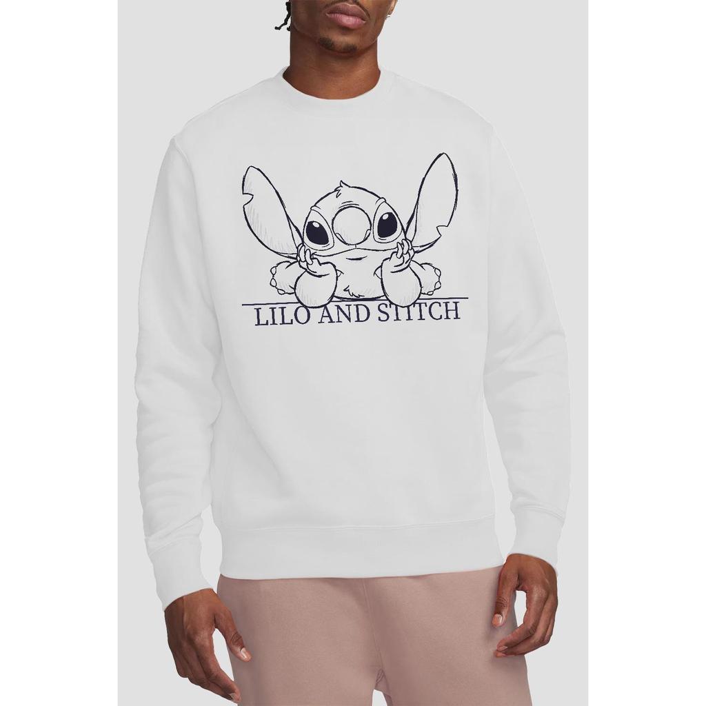 Lilo & Stitch Unisex Adult Relaxed Sketch Sweatshirt