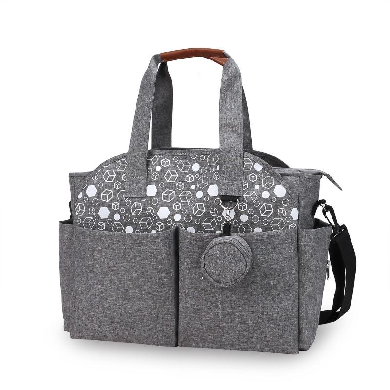 New Handbag/Shoulder Diaper Bag with Pacifier Pouch for Maternity and Baby Travel & Outdoor Use