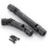 YEAHRUN Steel CVD Drive Shafts Chassis Center Driveshaft for 1/18 RC Crawler Car TRX4M K10 F150 High Trail Upgrade Parts