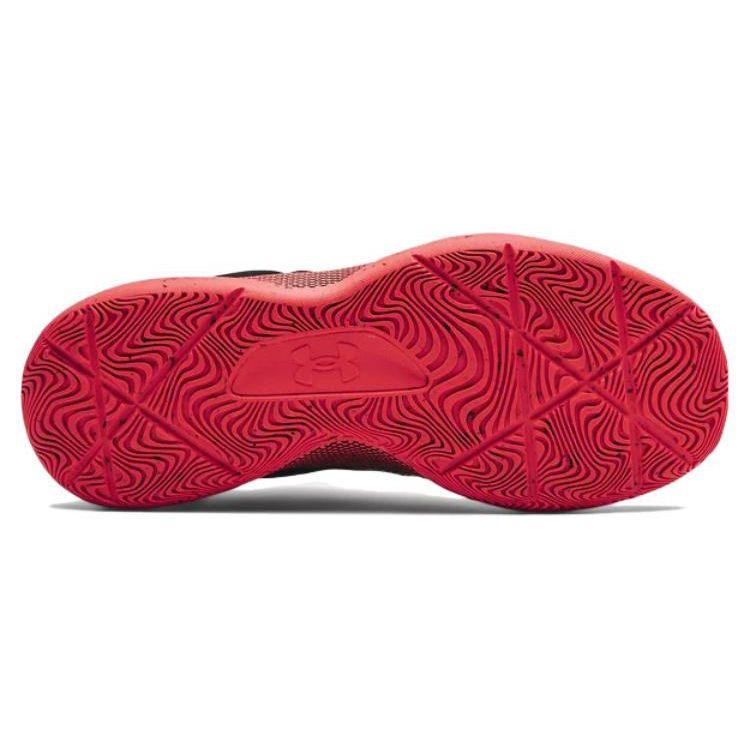 Under Armour Men's Curry HOVR Splash Black Red Basketball Shoes 3024719-004