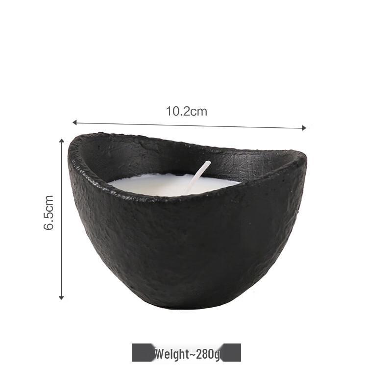 Yuanbao Ingot Cement Multifunction Cup - Candle Holder & Diffuser
