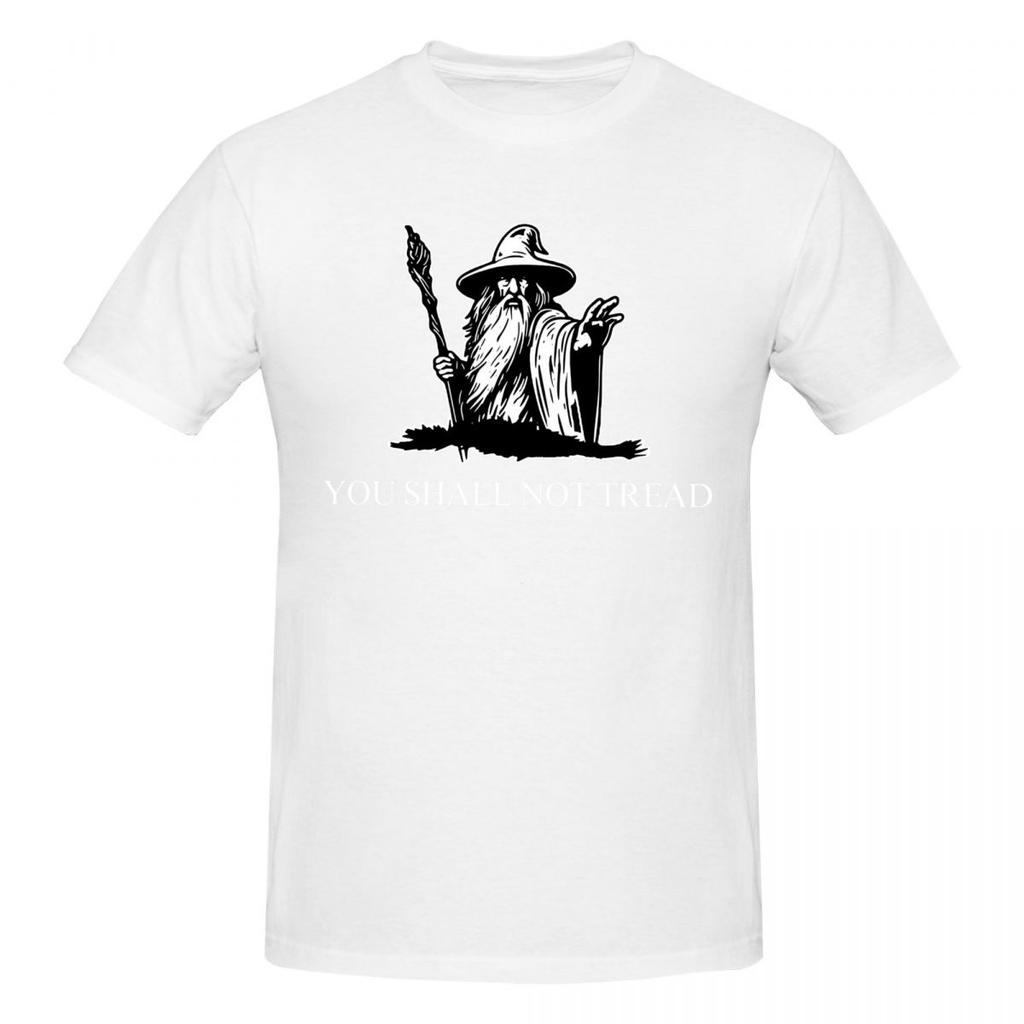 Gandalf You Shall Not Pass Llords Of The Rrings Movie Trendy T Shirts Graphic Y2k Anime Tees Unisexs Wounisex T Shirt Tops