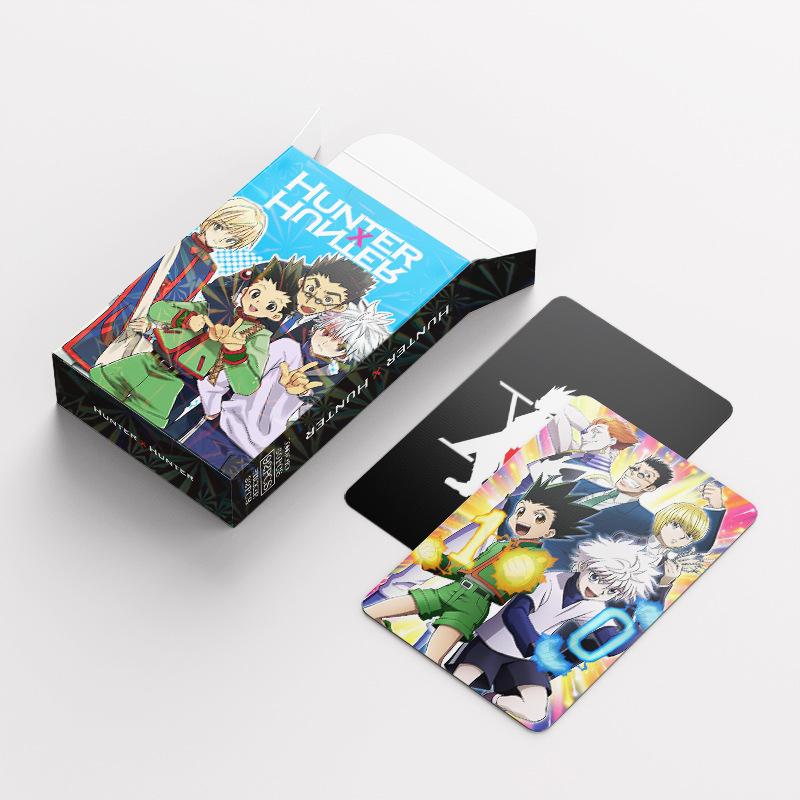 Anime Hunter×Hunter Lomo Card Postcard Collection Cards with Stickers Birthday Gift