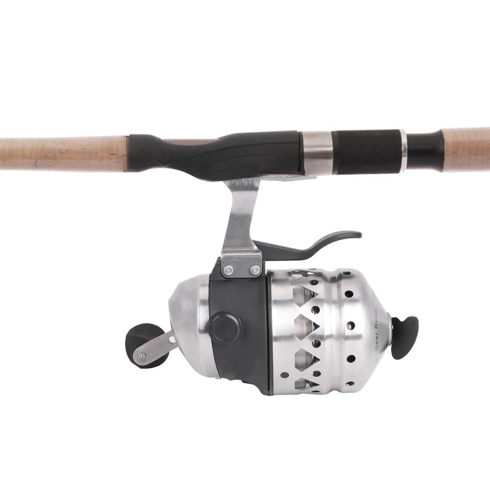 Archery Shooting Fishing Lure Reel Hand Brake Winding Displacement Fish Line Wheel AccessorySP35