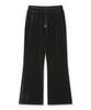 Vintril Women'S Velour Bootcut Sweatpants (Black)