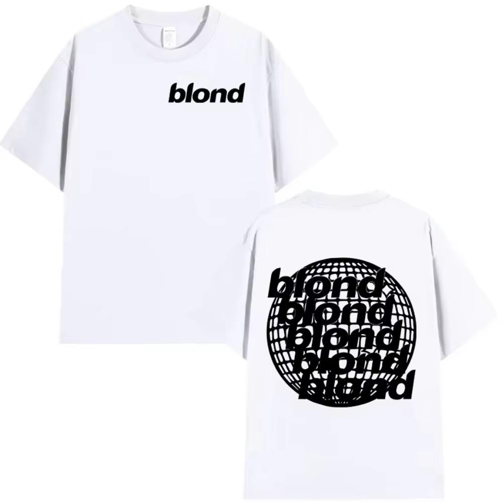 

Rapper Frank Album Graphic T Shirt Mens Hip Hop Fashion Ocean Clothing Tshirts Women Casual Blond Oversized Tshirt Streetwear S