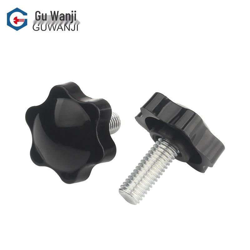 Star-Shaped Bakelite Knob with Handle Bolt (M4 M5 M6 M8)