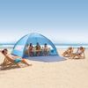 VEVOR Beach Tent Sun Shelter for 8 Person, UPF 50+ Protection, Portable Sun Shade Canopy with Carrying Bag & Sand Pockets