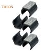 5Pcs Chair Legs Tips Caps with Felt Pads U-shaped Plastic Table Feet Glides Protectors Non-Slip Furniture Feet Tubing Cap for 19/22/25mm Diameter