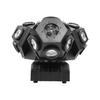 200W Stage Projector Three Heads RGBW 3in1 LED Laser Beam Rotating Moving Head Lights DMX512 for Nightclub Disco Party