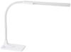 GENTOS LED Desk Light, Eye-Friendly, Tabletop Stand Light, 650 Lumens, White, DK-R170WH