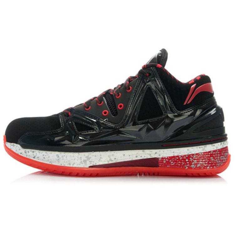 

new LiNing WOW 2 Return, Announcement Mid Top Basketball Shoes Men s Red Black 41