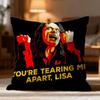 Hot T-TThe Room Cushion Cover Soft Washable Pillow Case Multi-Scene for Couch Bed Travel Office Use