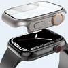 Silikonowy pasek+etui Na Apple Watch Etui 44mm 45mm 41mm 40mm Ochraniacze ekranu Zmień na Ultra Dla iWatch Seria 8 7 SE 6 5 3