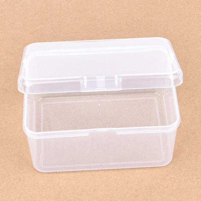 Kunststoffbox Transparent Schmuckorganisator Musterbox Kleine Werkzeugaufbewahrungsbox Nagelverlängerung Werkzeugbox Handy Reparaturkoffer