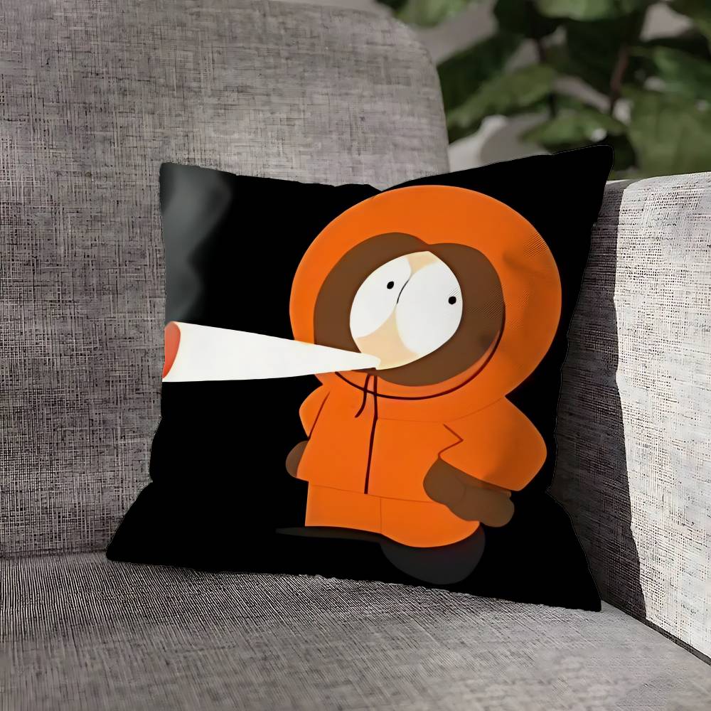 S-SouthES Cute P-Park Pillow Case For Sofa Decor Car Office Room Printing Cushion Cover Decorations and Protector