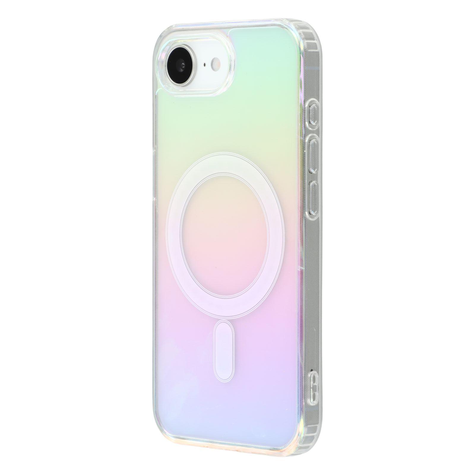 

For iPhone 16e Case Compatible with MagSafe Acrylic+TPU Gradient Phone Cover A