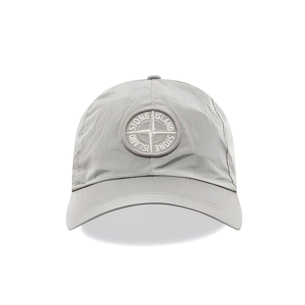 Stone Island Logo Baseball Cap Men caps Gray 791599576V0097