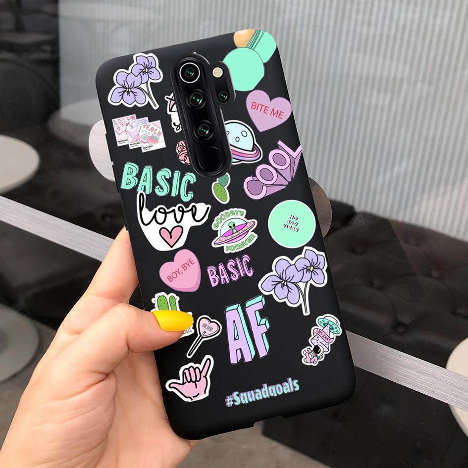 For Xiaomi Redmi Note 8 Pro Case Luxury Landscape Slim Silicone Soft TPU Shockproof Bumper For Xiaomi Redmi Note8 Pro 8Pro Cover
