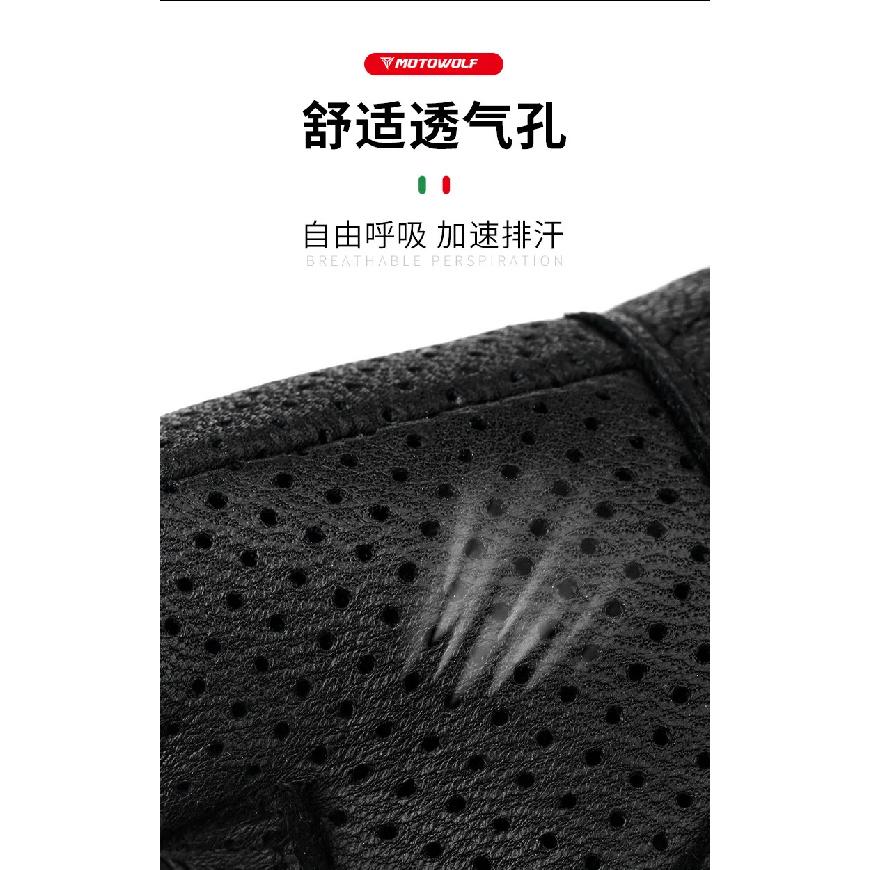 Motorcycle Fingerless Gloves Winter Summer Motocross Protective Gear Touch Screen Gloves  Leather Touchscreen Motocross Gloves