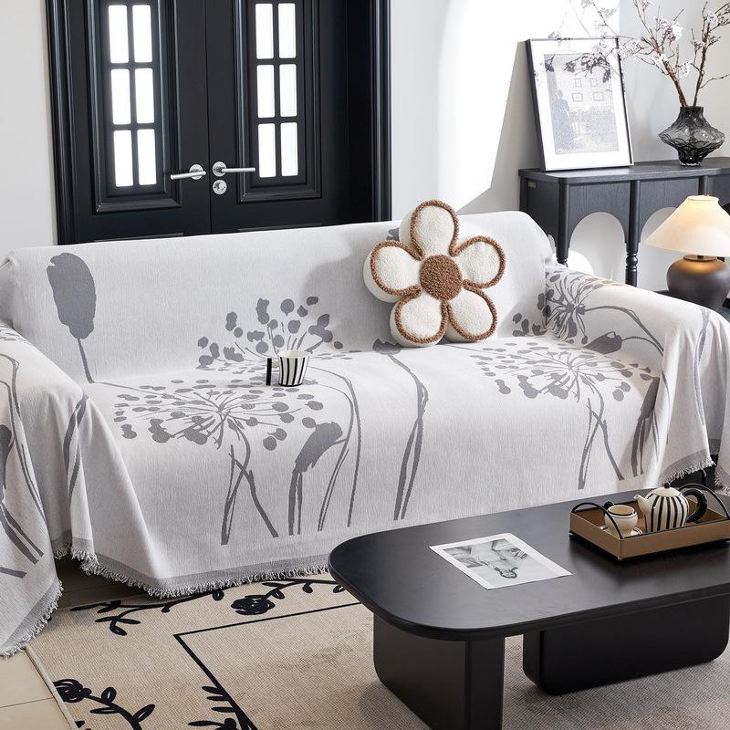 

Чехол для дивана Полотенце Nordic Instagram Style All-Inclusive Полный Чехол для дивана Four Seasons Универсальный Нескользящий Универсальный Чехол для дивана 180*130cm