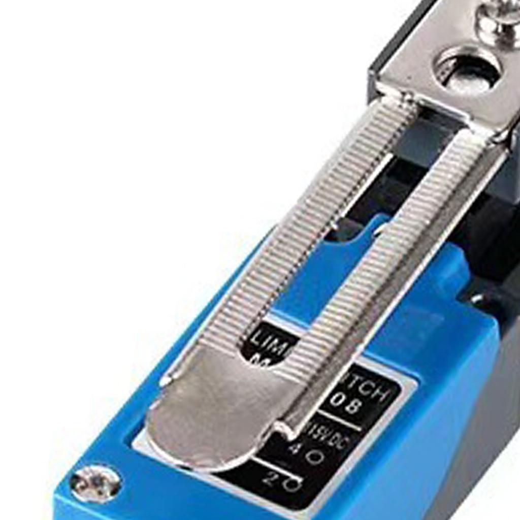 Momentary Limit Switch Silver Alloy Contact IP65 Waterproof Adjustable Roller Lever Limit Switch for Mechanical