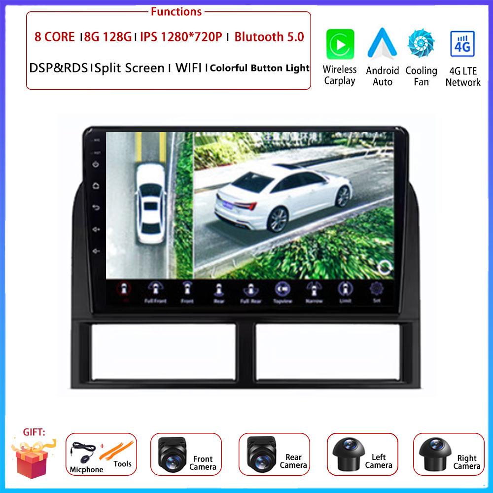 Android Carplay Auto For Jeep Grand Cherokee II WJ 1998 - 2004 Car Radio Navigation GPS Multimedia Video Player DSP 4G AMI