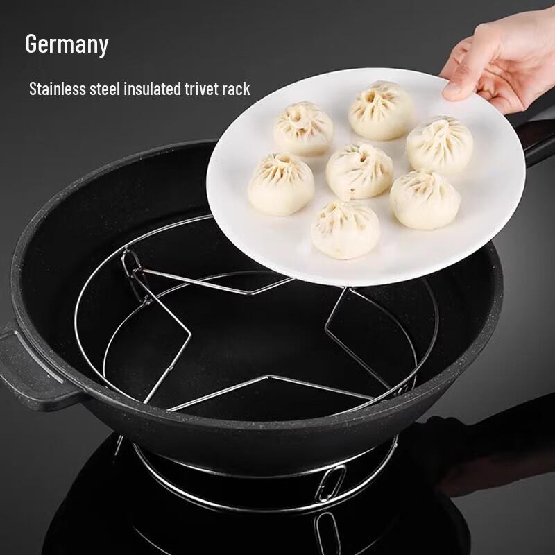 Stainless Steel Multi-functional Kitchen Pot Rack