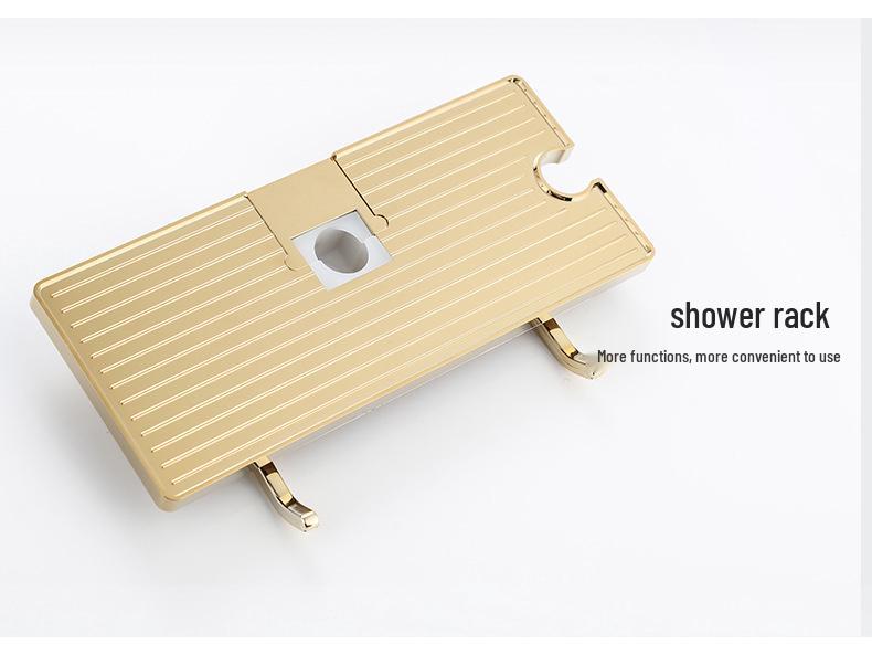 All-Copper Thermostatic Shower Faucet Set with Rain Shower Head