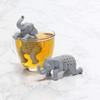 Carolata Animal Tea Strainer (Asian ElephantDishwasher and Microwave SafeSilicone) Cute Animal Tea Strainer Tea Infuser Gift