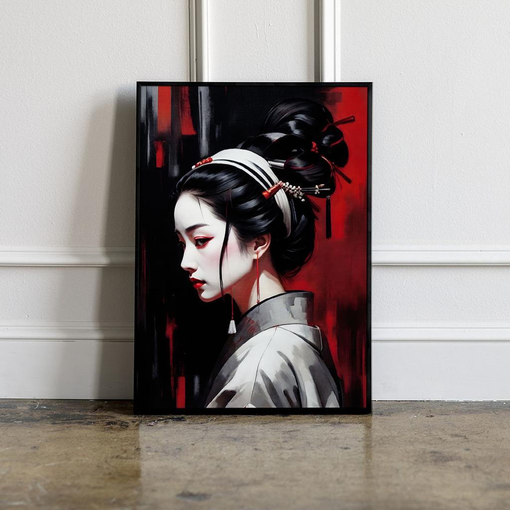 Poster Japanese Portraits