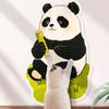 Yousheng Cat Scratcher Furniture Protector Adhesive Cat Scratching Mat Felt Cute Panda Animal Shape Cat Scratching Pad for Wall Door Couch