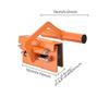 Gripper Clamp Lifter Carrier 50kg Simple To Use Anti Slip Granite Carrying Clamp for Glass Woodworking Slabs Marble Plywood