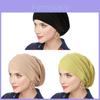 Atmungsaktive Freizeit-Strickmütze aus Polyester für Damen mit elastischer Passform Sommer
