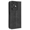 For TECNO Spark 10C 4G Wallet Phone Case Anti-Dust Stand PU Leather Protective Cover with Retro Texture