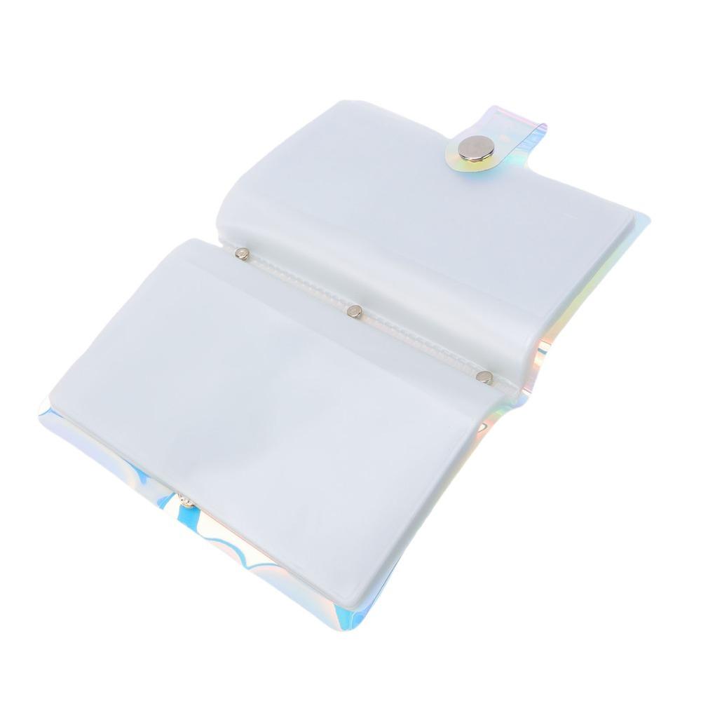16 Square Slots Nail Stamping Plate Organizer Stamping Plate Holder For Nail Art Stickers
