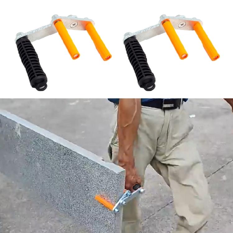 2pcs Plasterboard Handling Tool Comfortable Control Handle Easy To Use Suitable for Home Renovations & Office Remodeling