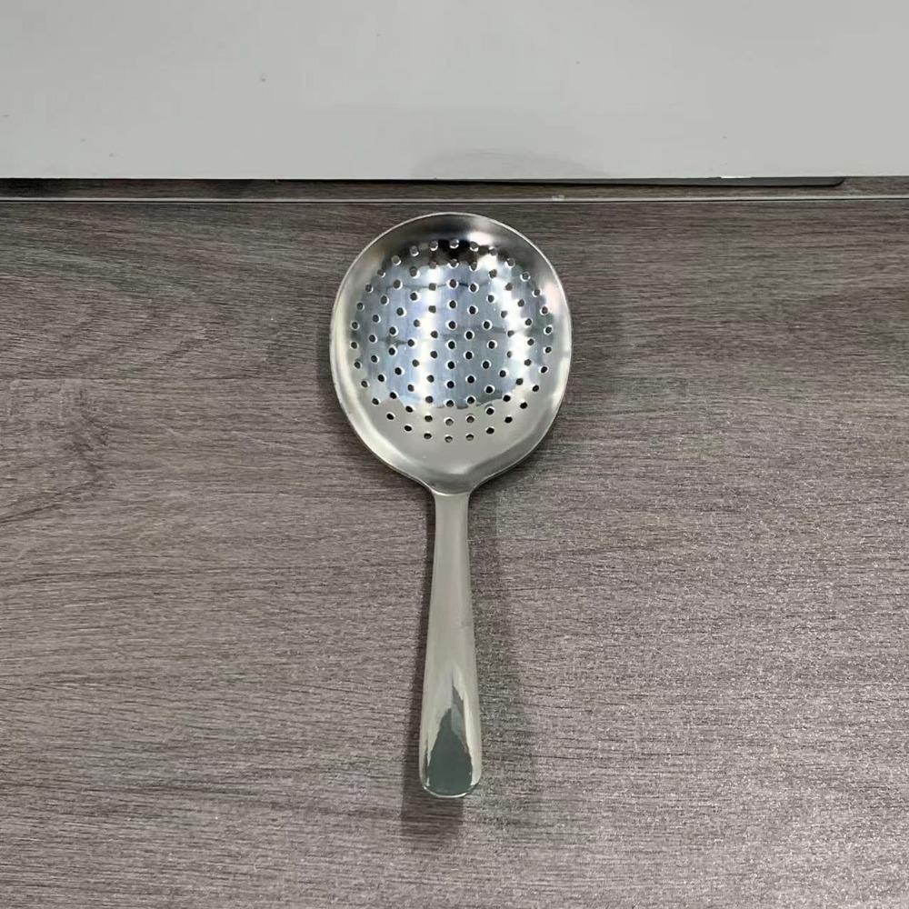 

Stainless Steel Rice Shovel Colander Rice Spoon Durable Canteen Serving spoon for Household Style 2