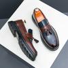Fashion Leather Shoes For Man Genuine Leather Big Size Shoes High Quality Designer Formal Shoes Casual Shoes Fashion Business