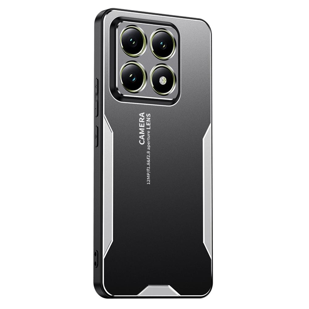 For Xiaomi 14T Pro Phone Case Aluminium Alloy TPU PC Back Cover