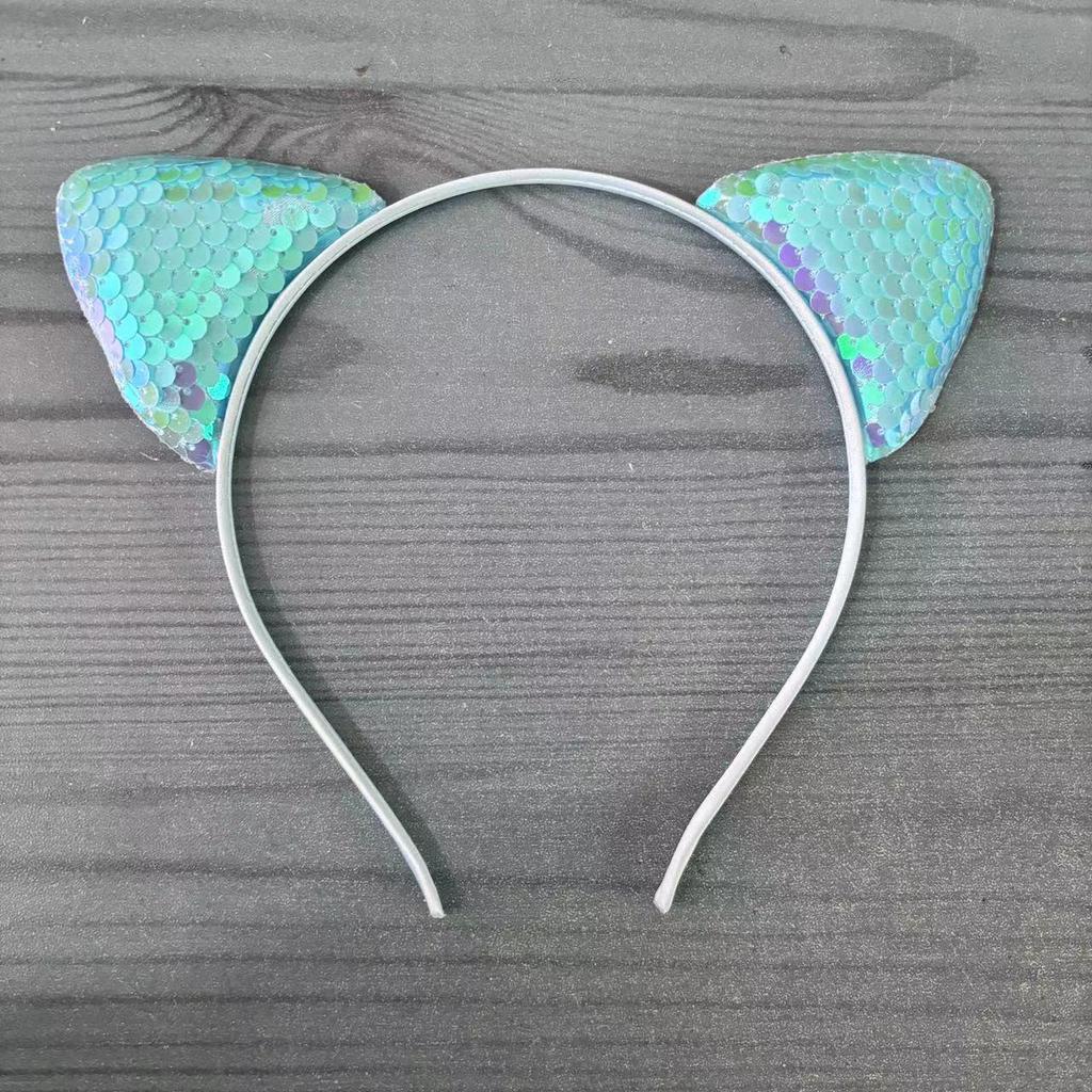 Sequin Cat Ears Headband for Kids - Cute DIY Fabric Hair Accessory