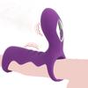 Penis Vibrators Delay Ejaculation Vibrating Rings Male Erection Vibrator 10 Speed Cock Ring Adult Products