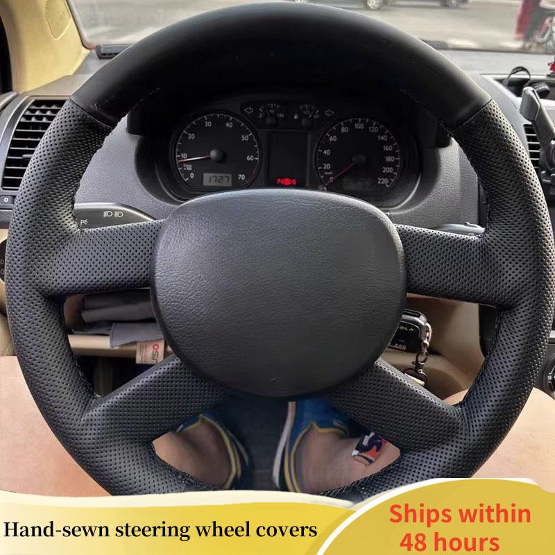 

Car Steering Wheel Cover For Volkswagen VW Golf 5 (V) Touran 2003-2005 Polo FOX ized DIY Original Steering Wheel Braid 3 Colors Thread